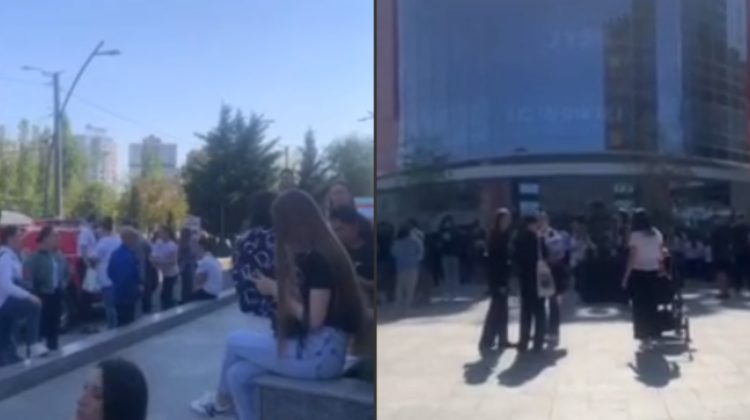 VIDEO Alertă la Malldova: Centrul comercial, evacuat și încercuit de Poliție