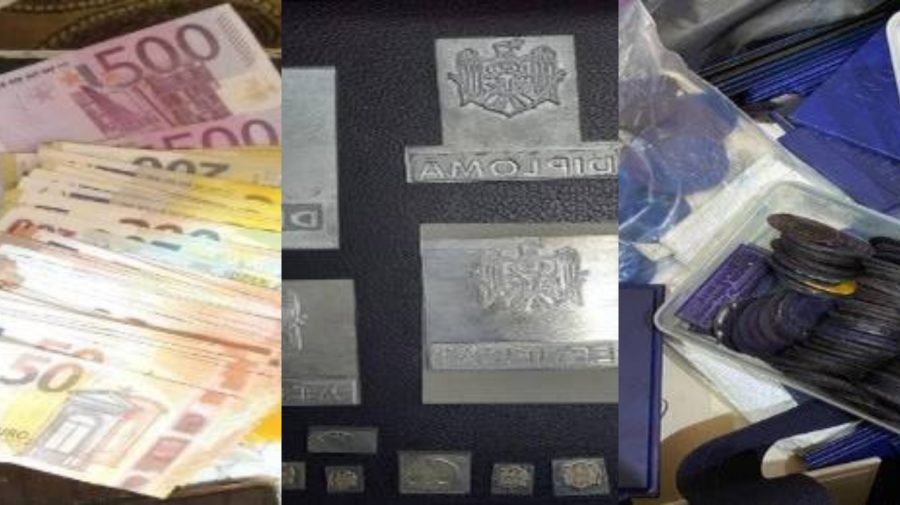 FOTO Un buletin – 1800 de euro. Grup criminal care confecționa acte românește false, destructurat