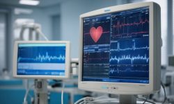 O femeie a sunat la numărul de urgenţă de pe patul de spital, pentru că monitorul cardiac arăta că inima i se oprește