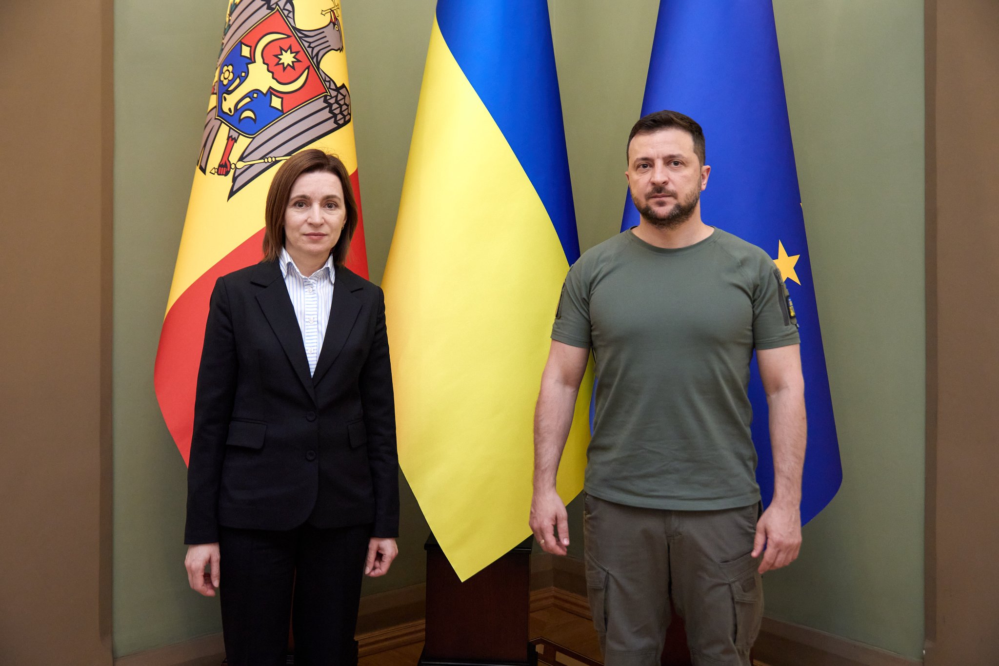 Maia Sandu a semnat decretul. Volodimir Zelenski, decorat cu Ordinul Republicii