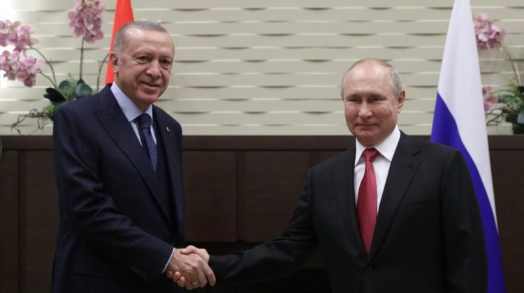 VIDEO Întâlnire între Putin și Erdogan: Traducătorul a „declarat război” între Turcia și Rusia