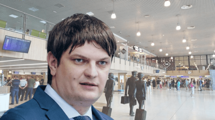 VIDEO Spînu vrea terminal nou la Aeroport. Estimează trafic de cinci milioane de pasageri la Chișinău