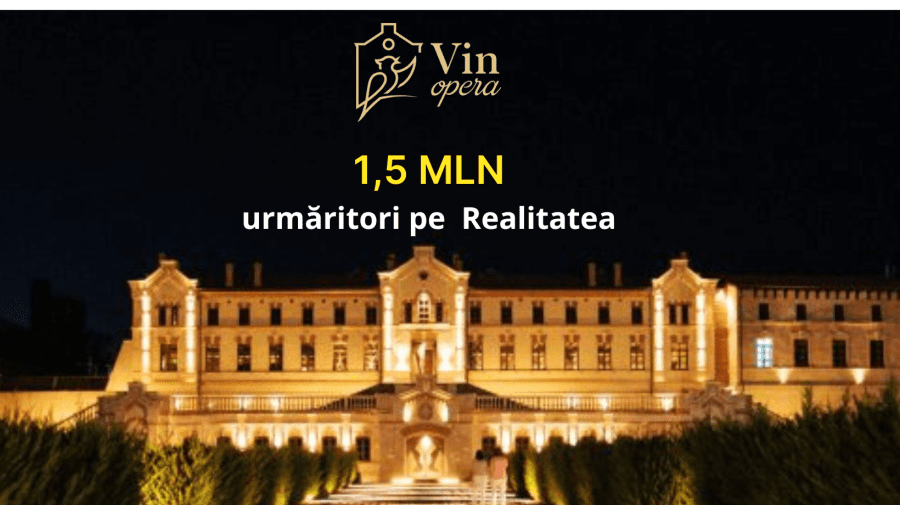 VIDEO Muzica a unit milioane de oameni, care au urmărit VinOpera pe platformele Realitatea