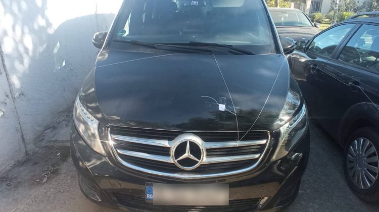 Mercedes căutat de autoritățile din Belgia – depistat la vama Sculeni. Cui aparținea