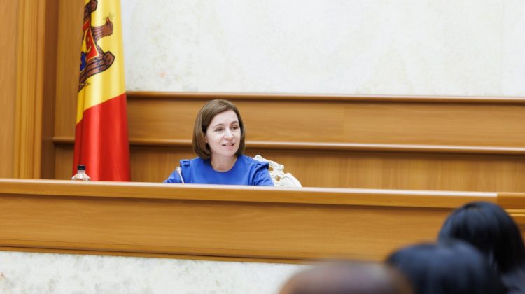 Maia Sandu a discutat cu ambasadorii statelor membre ale UE, acreditați în Republica Moldova