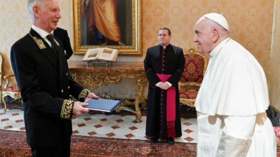 Papa Francisc l-a primit pe noul ambasador rus la Vatican