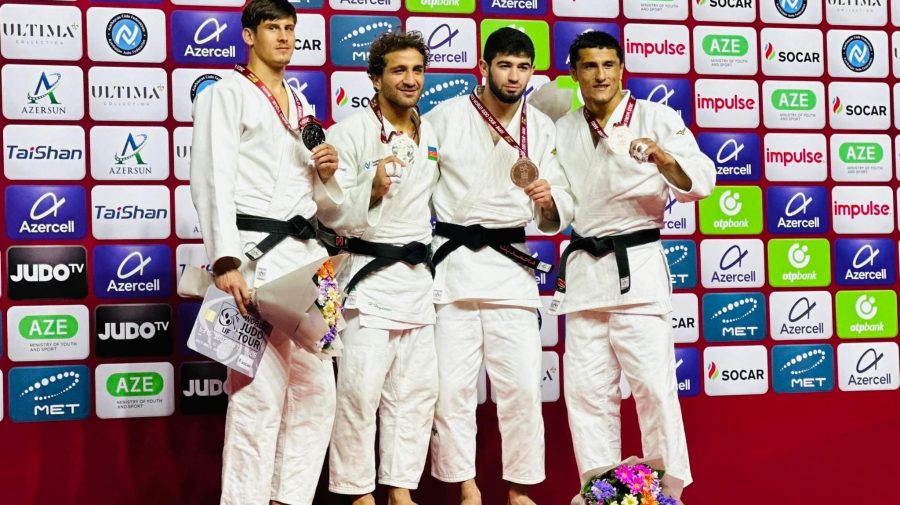 Judocanul Petru Pelivan a cucerit medalia de argint la Grand Slam-ul de la Baku