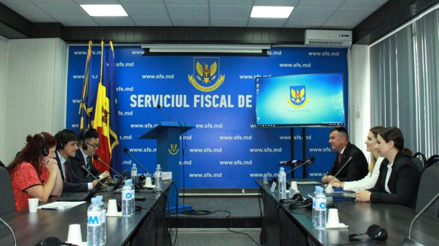 Evaluatori ai forumului global OCDE, în vizită la Serviciul Fiscal de Stat