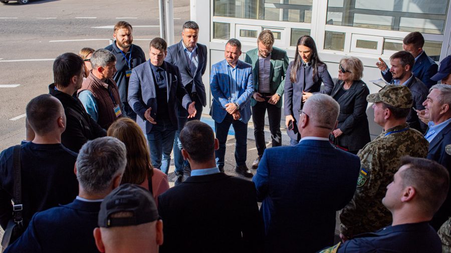 FOTO Republica Moldova, Ucraina și România au convenit să optimizeze procesul de trecere a frontierei