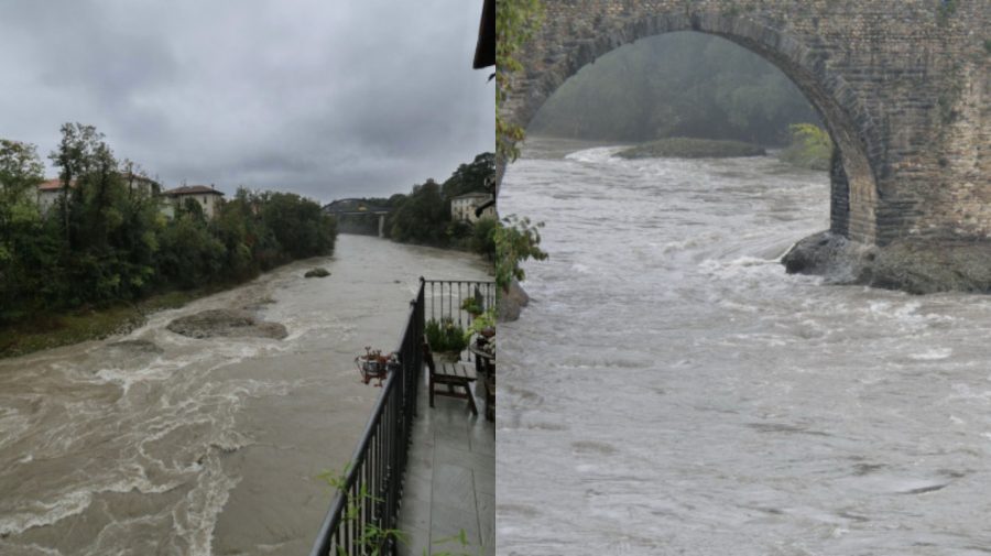 FOTO Italia, lovită de inundații puternice. Trafic paralizat, râuri ieșite din matcă și subsoluri inundate