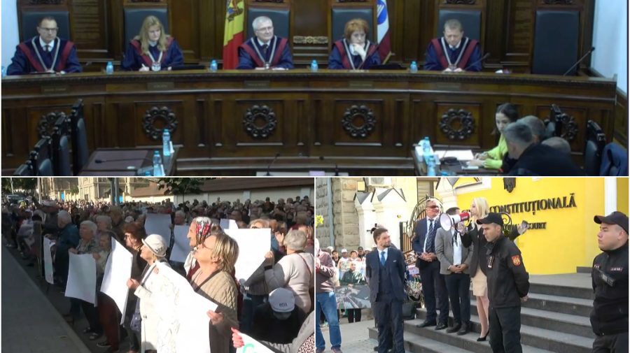 VIDEO Judecătorii CC, în ședință: Se decide dacă aleșii Partidului „ȘOR”, scos în afara legii, pot candida la alegeri