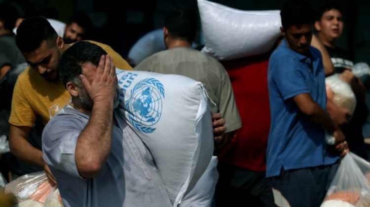Dezastru în Fâșia Gaza! Oamenii fură mâncare din depozitele cu ajutoare. ONU avertizează: Ordinea civilă se prăbușește