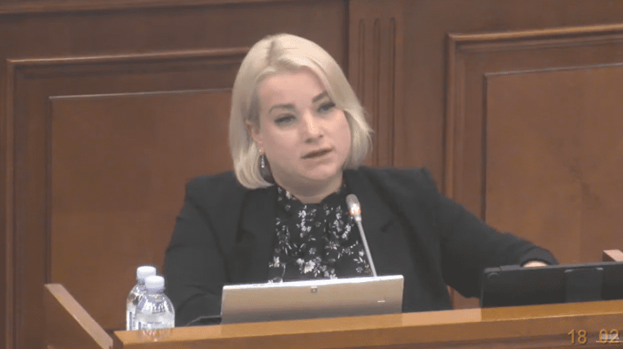 „Legea copiilor-îngeri”. Diana Caraman, în lacrimi la tribuna din plen, a propus înăsprirea pedepselor pentru șoferi