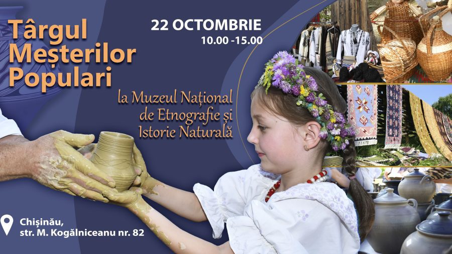 Un târg al meșterilor populari va avea loc la Muzeul Național de Etnografie și Istorie Naturală: Află când