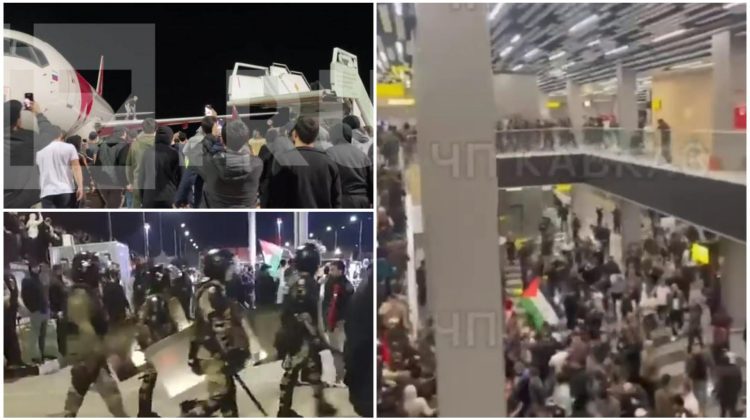 VIDEO Sute de musulmani furioși au luat cu asalt un aeroport din Daghestan ca sa „vâneze” evrei. Strigau „Allah Akhbar”