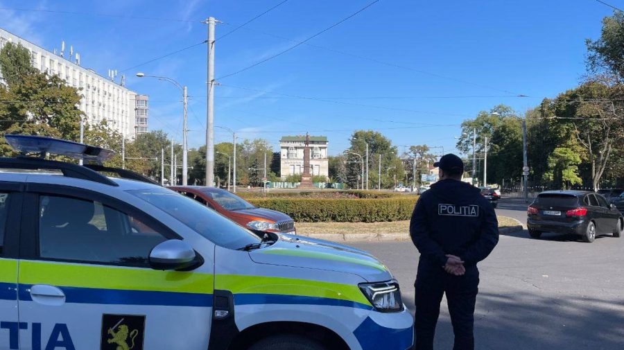 Poliția, peste tot de Ziua orașului Chișinău. Va ajuta și la fluidizarea traficului
