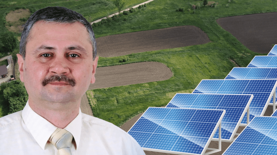 VIDEO „Șansă” la final de mandat. Familia primarului din Pelinia – investitor de milioane într-un parc fotovoltaic