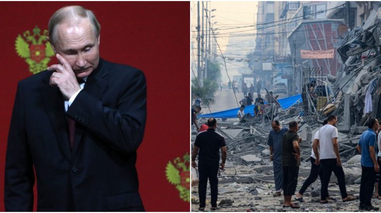 Război Israel-Hamas. Putin avertizează că acest conflict s-ar putea extinde