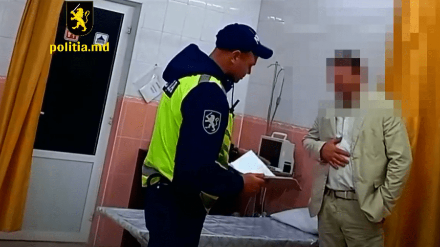 VIDEO Primarul unei localități din Drochia – prins băut la volan. A refuzat să fie testat cu aparatul Drager