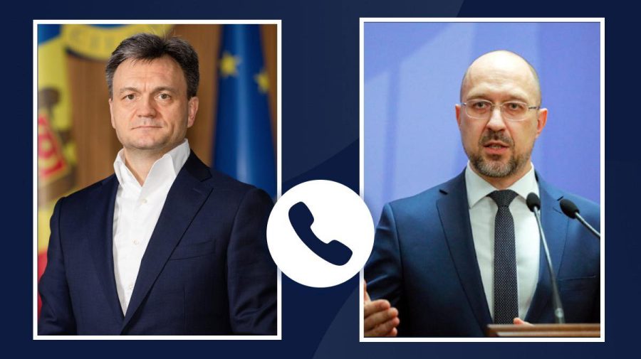 Dorin Recean, într-o discuție cu omologul său ucrainean. Ce subiecte au abordat