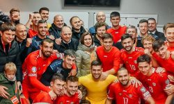 Maia Sandu urează naționalei de fotbal „calificarea istorică” după meciul cu adversara cehă