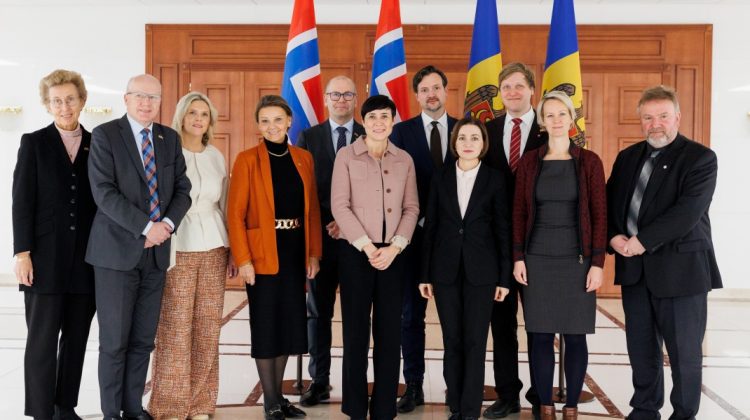 Cooperarea moldo-norvegiană, discutată de Președinta Maia Sandu și delegația parlamentară din Norvegia