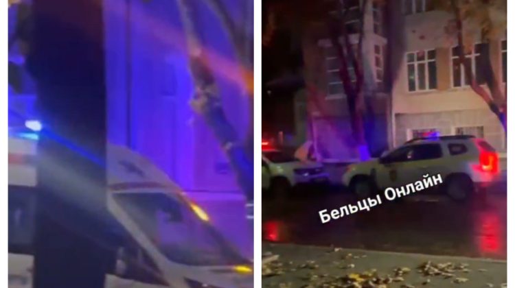 VIDEO Mai mulți tineri și-au împărțit pumni în campusul universitar din Bălți. Unul a fost transportat la spital