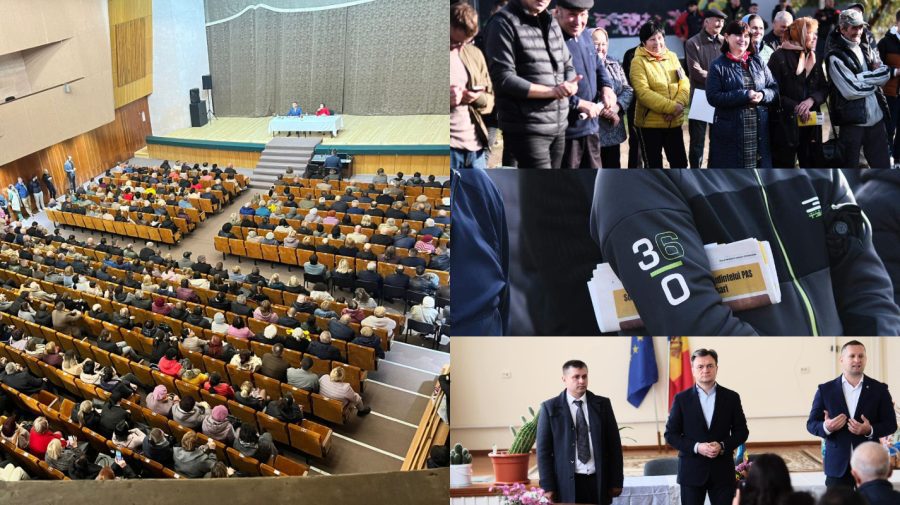 FOTO, VIDEO E legal? Sandu și Recean fac turul Moldovei înainte de turul 2 al localelor. Premierul – într-un spot PAS