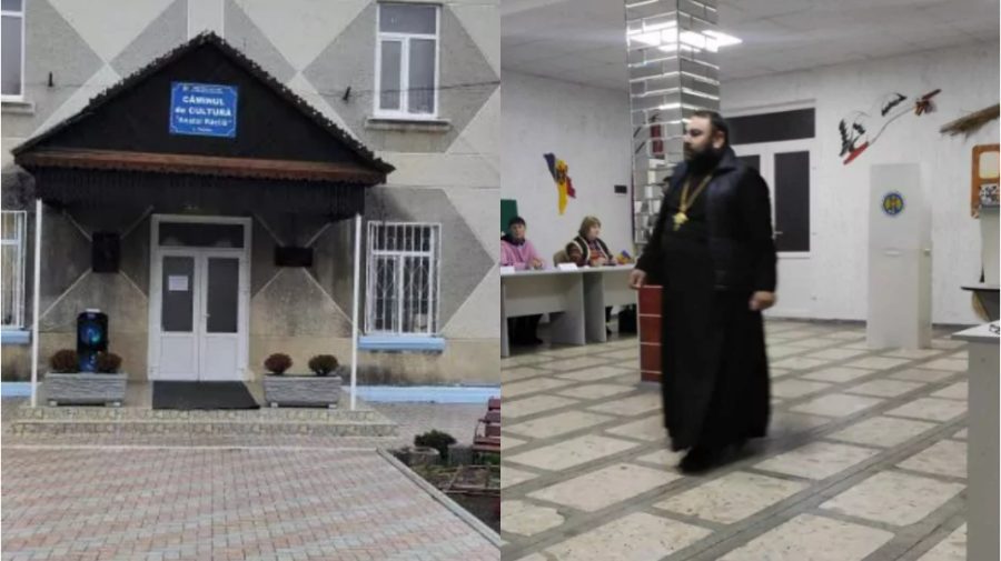 Un preot, prima persoană care a votat într-un sat din nordul țării. De ce a venit la 07:00?