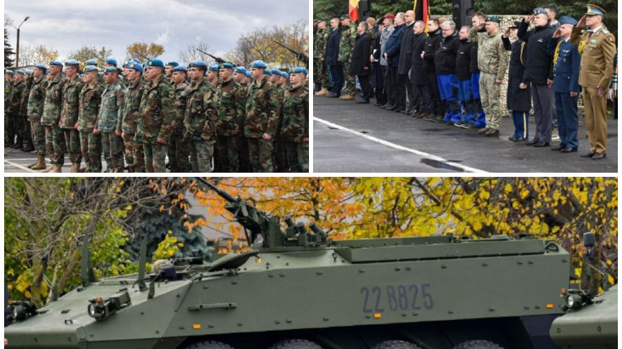 Republica Moldova a primit astăzi ultimul lot de blindate „Piranha-3 H”. FOTO Cum arată acestea