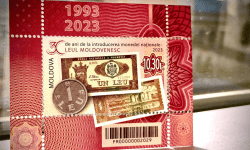 Poșta Moldovei lansează o serie de mărci poștale. Motivul? Leul moldovenesc împlinește 30 de ani