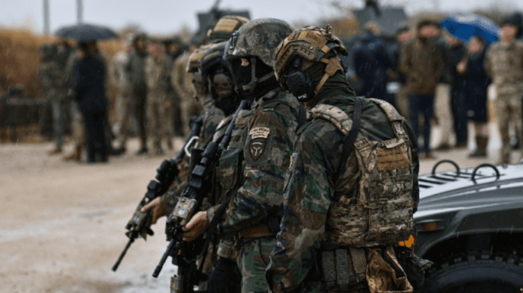 VIDEO, FOTO Focuri de armă au răsunat astăzi la Bulboaca! Ce au făcut acolo militarii moldoveni și români