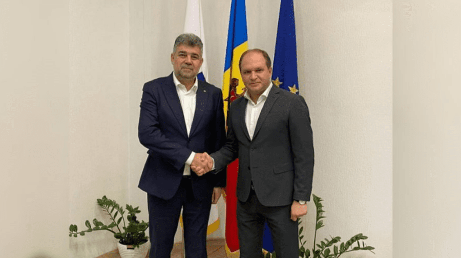 Primarul ales al capitalei, Ion Ceban, în vizită la București. A avut o întrevedere cu premierul României