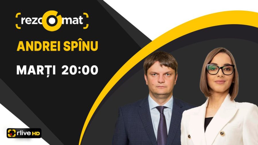 Vicepreședintele PAS, ministrul Infrastructurii și Dezvoltării Regionale, Andrei Spînu – invitatul emisiunii Rezoomat!