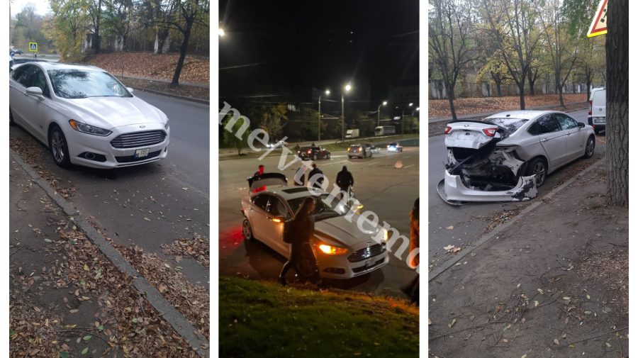 FOTO, VIDEO Accident violent la Telecentru. Două mașini au fost avariate