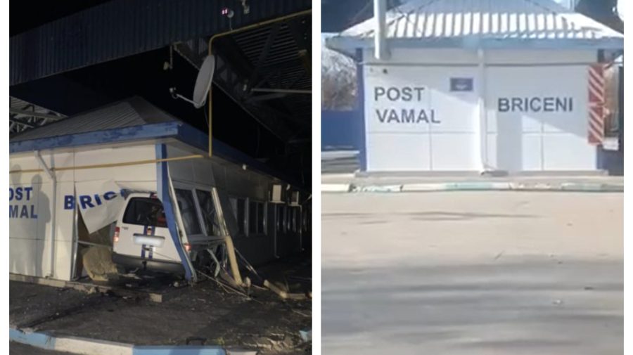 VIDEO Vă amintiți de șoferul care a distrus clădirea postului vamal Briceni? A achitat integral reparația