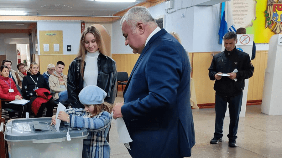 VIDEO Nicolai Grigorișin a votat: „Am votat pentru stabilitate în orașul nostru”