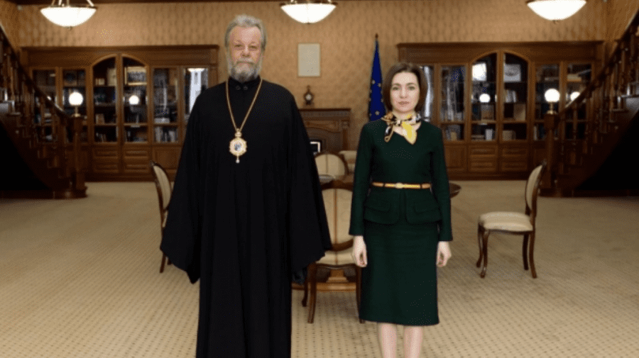 Maia Sandu, despre situația actuală a preoților moldoveni: „Biserica nu poate să se facă că nu vede ce se întâmplă”
