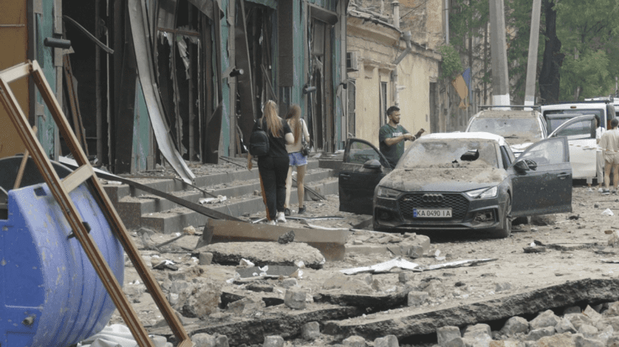 Cinci răniți și un muzeu de artă avariat într-un atac rusesc asupra orașului Odesa