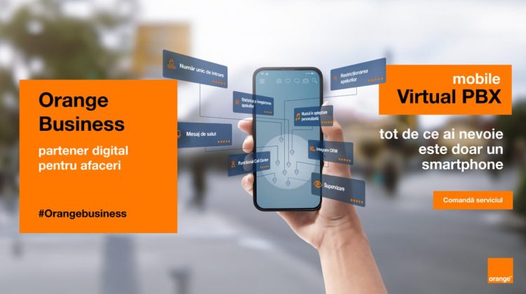 Orange lansează un nou serviciu de telefonie pentru afaceri – Mobile PBX