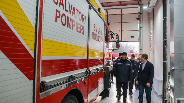 Medici, salvatori și pompieri, la datorie într-un singur sediu de la Bălți. Recean: „Un sistem îmbunătățit, performant”