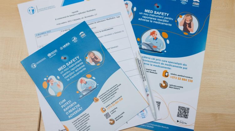 MED SAFETY: Moldovenii pot raporta reacțiile adverse într-o aplicație mobilă, disponibilă în trei limbi