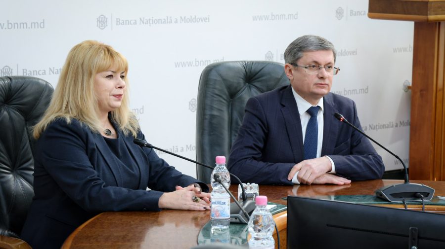 Noul guvernator al BNM, prezentat echipei. Igor Grosu: „I-am urat succes în noua sa activitate”
