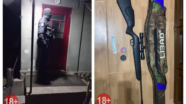 VIDEO Droguri de peste 50 mii lei, depistate la Edineț. Cinci persoane – plasate în izolatorul de detenție
