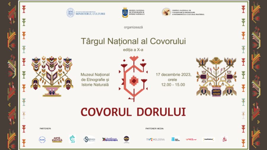 Târgul Național al Covorului, ajuns la cea de-a X-a ediție: Unde va avea loc în acest an evenimentul