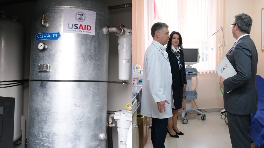 O stație de producere a oxigenului medical, instalată la Spitalul raional Călărași. Cum funcționează