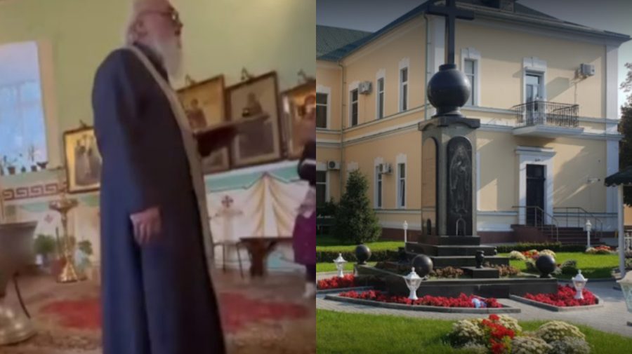 Preotul din Chișinău, filmat cum alungă un străin din biserică, riscă să fie sancționat. Reacția Mitropoliei Moldovei