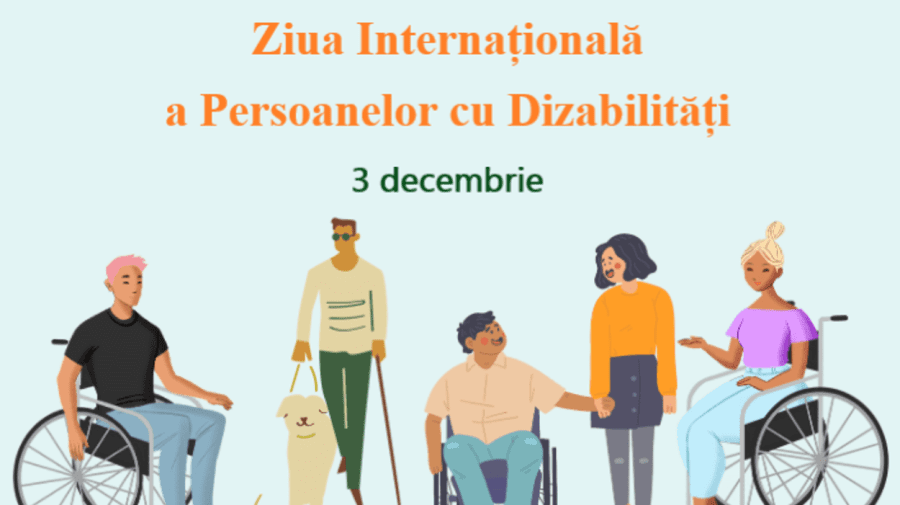 Solidaritate și Toleranță: Ziua Internațională a Persoanelor cu Dizabilități, sărbătorită la 3 decembrie