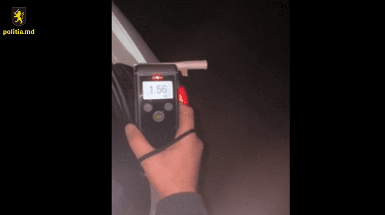 VIDEO Un șofer iresponsabil – cercetat penal. Conducea automobilul în stare avansată de ebrietate