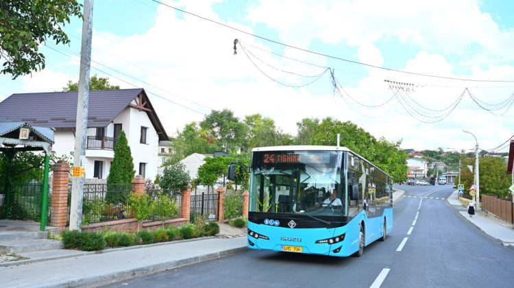 Ruta municipală de autobuz nr. 24 va circula conform unui nou orar. MOTIVUL